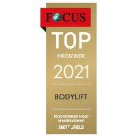 FOCUS Top Mediziner 2021 Auszeichnung Bodylift